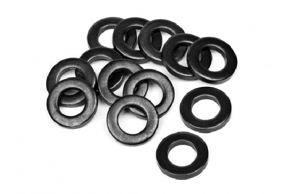 Washer 4X8X1.2Mm (12Pcs) in de groep SPEELGOED, KINDER- & BABYPRODUCTEN / Op afstand bestuurbaar / Reserveonderdelen & Extra accessoires / HPI / Schroeven/Beugels / Schijven bij TP E-commerce Nordic AB (A04522)