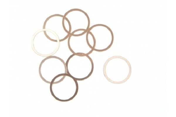 Washer 10X12X0.1Mm (Copper/10 Pcs) in de groep SPEELGOED, KINDER- & BABYPRODUCTEN / Op afstand bestuurbaar / Reserveonderdelen & Extra accessoires / HPI / Schroeven/Beugels / Schijven bij TP E-commerce Nordic AB (A04527)