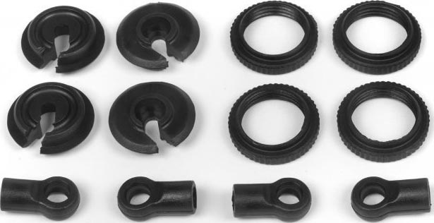 Shock Parts Set (Sport 3) in de groep SPEELGOED, KINDER- & BABYPRODUCTEN / Op afstand bestuurbaar / Reserveonderdelen & Extra accessoires / HPI / Reserveonderdelen & Tuning / Schokdempers bij TP E-commerce Nordic AB (A04566)