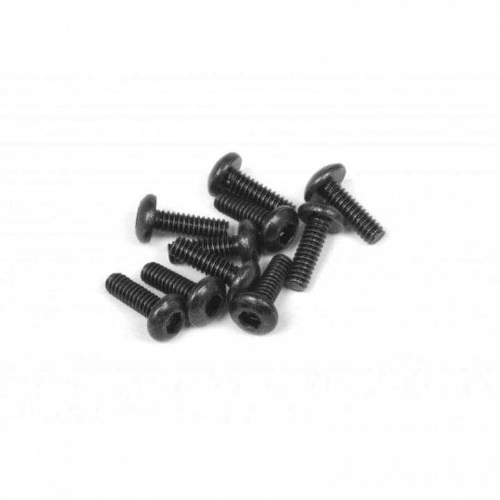 Button Head Screw M2x6mm (Hex Socket/10pcs) in de groep SPEELGOED, KINDER- & BABYPRODUCTEN / Op afstand bestuurbaar / Reserveonderdelen & Extra accessoires / HPI / Schroeven/Beugels / Schroeven bij TP E-commerce Nordic AB (A04568)