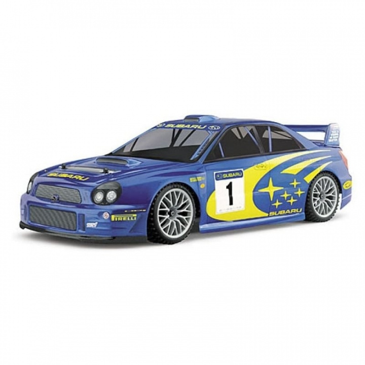 Subaru Impreza Rally Car Body (WB 300mm) in de groep SPEELGOED, KINDER- & BABYPRODUCTEN / Op afstand bestuurbaar / Reserveonderdelen & Extra accessoires / HPI / Carrosserieën & Accessoires / Onroad-carrosserieën (Transparant) bij TP E-commerce Nordic AB (A04607)