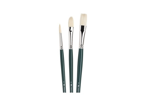 Woc Svinborstpensel, lång skaft 3-Pack in de groep SPORT, VRIJE TIJD & HOBBY / Hobby / Schilderen & tekenen / Brushes bij TP E-commerce Nordic AB (A04632)