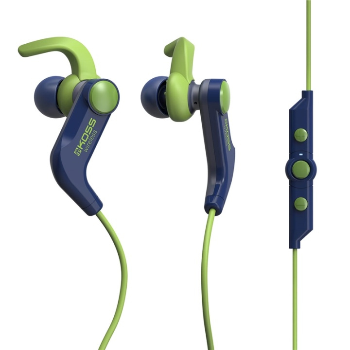 KOSS Earphones BT190i In-Ear Mic Blue in de groep HOME ELECTRONICS / Audio & Beeld / Koptelefoon & Accessoires / Koptelefoon bij TP E-commerce Nordic AB (A04837)