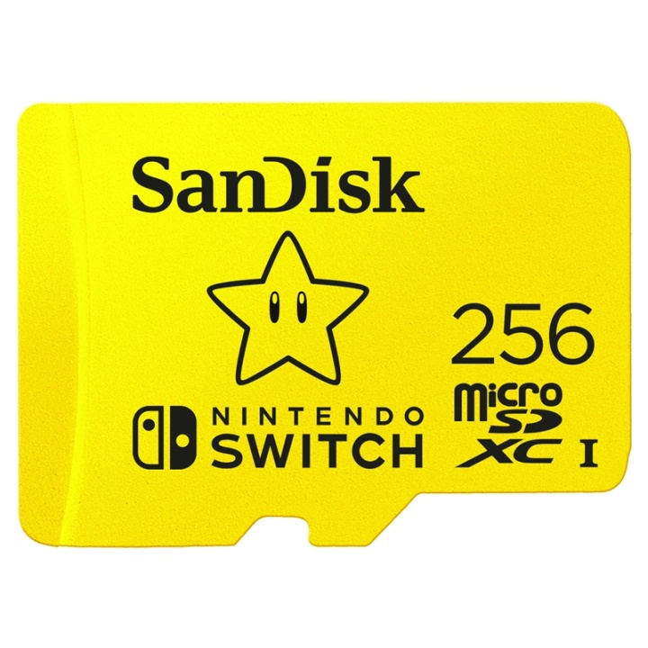 SANDISK MicroSDXC Nintendo Switch 256GB UHS-I,100/90 in de groep HOME ELECTRONICS / Opslagmedia / Geheugenkaarten / MicroSD/HC/XC bij TP E-commerce Nordic AB (A05023)