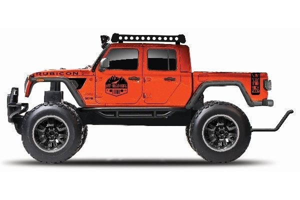 Jeep Gladiator 1:6 R/C 2,4Ghz Li-ion, orange in de groep SPEELGOED, KINDER- & BABYPRODUCTEN / Op afstand bestuurbaar / Afstand bestuurbare auto\'s bij TP E-commerce Nordic AB (A05102)