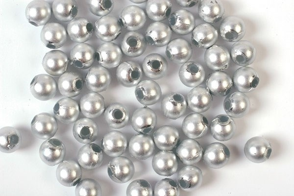 Plastpärlor 3mm 500g, Silver in de groep SPORT, VRIJE TIJD & HOBBY / Hobby / Kralen / Kunststof kralen bij TP E-commerce Nordic AB (A05187)