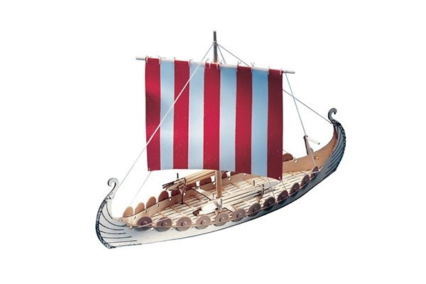 1:50 Mini Oseberg - Wooden hull in de groep SPORT, VRIJE TIJD & HOBBY / Hobby / Houten modellen / Schepen bij TP E-commerce Nordic AB (A05398)