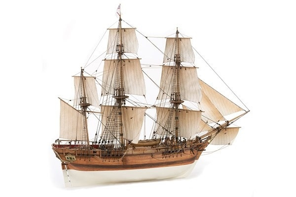 1:50 Bounty -Wooden hull in de groep SPORT, VRIJE TIJD & HOBBY / Hobby / Houten modellen / Schepen bij TP E-commerce Nordic AB (A05406)