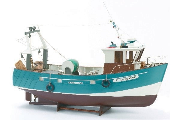 1:20 Boulogne Etaples -Wooden hull in de groep SPORT, VRIJE TIJD & HOBBY / Hobby / Houten modellen / Schepen bij TP E-commerce Nordic AB (A05410)