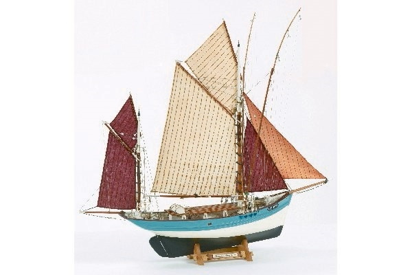 1:50 Marie Jeanne -Wooden hull in de groep SPORT, VRIJE TIJD & HOBBY / Hobby / Houten modellen / Schepen bij TP E-commerce Nordic AB (A05416)