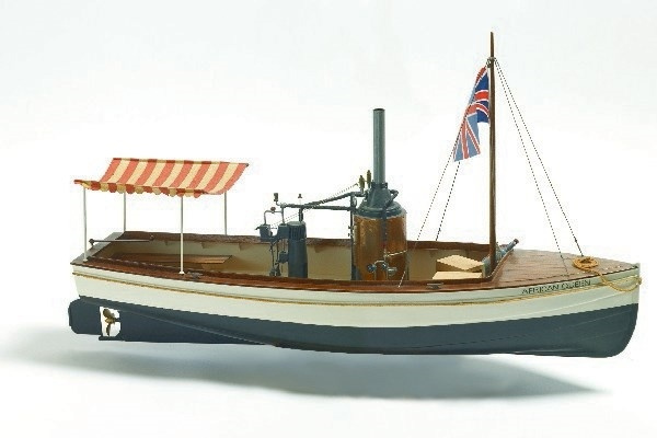 1:12 African Queen - Plastic hull in de groep SPORT, VRIJE TIJD & HOBBY / Hobby / Houten modellen / Schepen bij TP E-commerce Nordic AB (A05418)