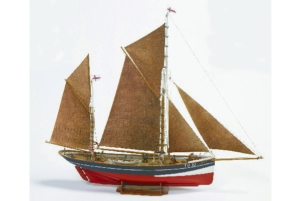 1:50 FD 10 Yawl -Wooden hull in de groep SPORT, VRIJE TIJD & HOBBY / Hobby / Houten modellen / Schepen bij TP E-commerce Nordic AB (A05428)