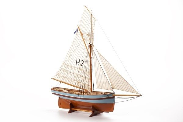 1:50 HENRIETTE MARIE - Wooden hull in de groep SPORT, VRIJE TIJD & HOBBY / Hobby / Houten modellen / Schepen bij TP E-commerce Nordic AB (A05439)