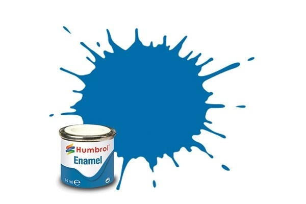 Paint enamel metallic 14 ml baltic blue in de groep SPORT, VRIJE TIJD & HOBBY / Hobby / Hobbykleuren / Humbrol / Oliegebaseerd bij TP E-commerce Nordic AB (A05531)