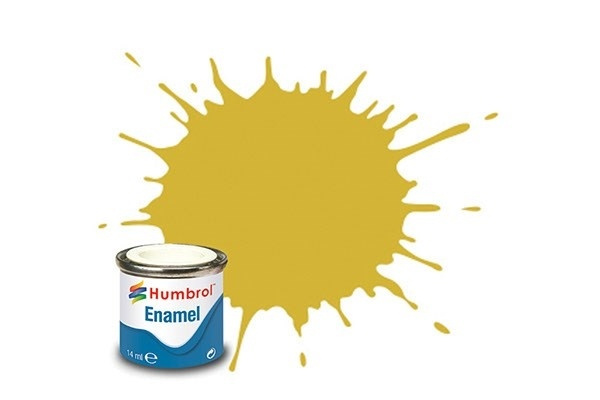Paint enamel matt 14 ml pale yellow in de groep SPORT, VRIJE TIJD & HOBBY / Hobby / Hobbykleuren / Humbrol / Oliegebaseerd bij TP E-commerce Nordic AB (A05557)