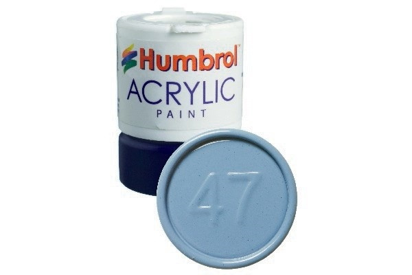 Acrylverf Sea Blue 12ml - Blanco - vervangen in de groep SPORT, VRIJE TIJD & HOBBY / Hobby / Hobbykleuren / Humbrol / Op waterbasis bij TP E-commerce Nordic AB (A05645)