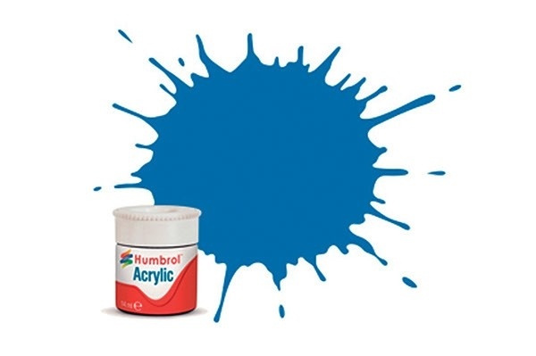 Acrylic maling baltic blue 14ml - Metal-replacemen in de groep SPORT, VRIJE TIJD & HOBBY / Hobby / Hobbykleuren / Humbrol / Op waterbasis bij TP E-commerce Nordic AB (A05734)