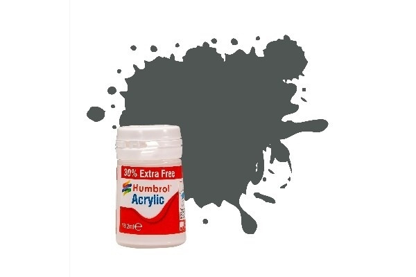 Acrylverf Zeegrijs 18,2ml - mat in de groep SPORT, VRIJE TIJD & HOBBY / Hobby / Hobbykleuren / Humbrol / Op waterbasis bij TP E-commerce Nordic AB (A05744)