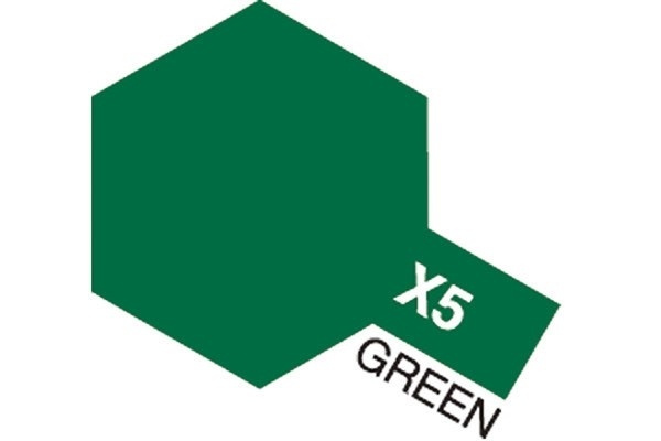Acrylic Mini X-5 Green in de groep SPORT, VRIJE TIJD & HOBBY / Hobby / Hobbykleuren / Babygyms / Op waterbasis bij TP E-commerce Nordic AB (A05781)