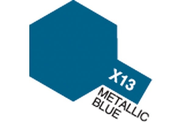 Acrylverf Mini X-13 Metallic Blauw in de groep SPORT, VRIJE TIJD & HOBBY / Hobby / Hobbykleuren / Babygyms / Op waterbasis bij TP E-commerce Nordic AB (A05789)