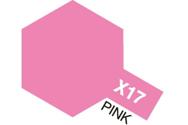 Acrylverf Mini X-17 Roze in de groep SPORT, VRIJE TIJD & HOBBY / Hobby / Hobbykleuren / Babygyms / Op waterbasis bij TP E-commerce Nordic AB (A05793)