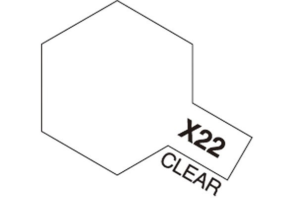 Acrylverf Mini X-22 Clear in de groep SPORT, VRIJE TIJD & HOBBY / Hobby / Hobbykleuren / Babygyms / Op waterbasis bij TP E-commerce Nordic AB (A05798)