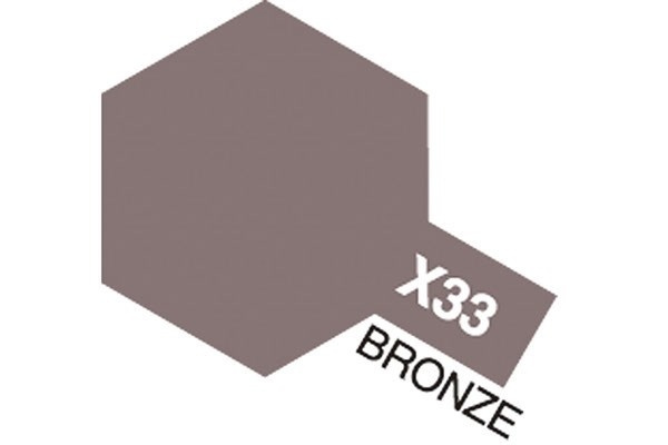 Acrylic Mini X-33 Bronze in de groep SPORT, VRIJE TIJD & HOBBY / Hobby / Hobbykleuren / Babygyms / Op waterbasis bij TP E-commerce Nordic AB (A05807)