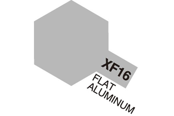 Acrylic Mini XF-16 Flat Aluminum in de groep SPORT, VRIJE TIJD & HOBBY / Hobby / Hobbykleuren / Babygyms / Op waterbasis bij TP E-commerce Nordic AB (A05825)