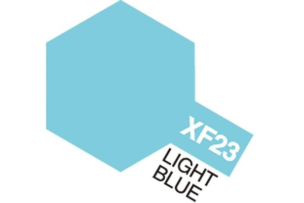 Acrylverf Mini XF-23 Lichtblauw in de groep SPORT, VRIJE TIJD & HOBBY / Hobby / Hobbykleuren / Babygyms / Op waterbasis bij TP E-commerce Nordic AB (A05832)