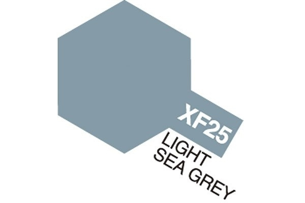 Acrylic Mini XF-25 Light Sea Grey in de groep SPORT, VRIJE TIJD & HOBBY / Hobby / Hobbykleuren / Babygyms / Op waterbasis bij TP E-commerce Nordic AB (A05834)