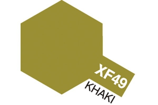 Acrylic Mini XF-49 Khaki in de groep SPORT, VRIJE TIJD & HOBBY / Hobby / Hobbykleuren / Babygyms / Op waterbasis bij TP E-commerce Nordic AB (A05838)