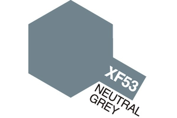 Acrylic Mini XF-53 Neutral Grey in de groep SPORT, VRIJE TIJD & HOBBY / Hobby / Hobbykleuren / Babygyms / Op waterbasis bij TP E-commerce Nordic AB (A05842)