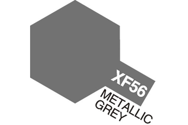 Acrylic Mini XF-56 Metallic Grey in de groep SPORT, VRIJE TIJD & HOBBY / Hobby / Hobbykleuren / Babygyms / Op waterbasis bij TP E-commerce Nordic AB (A05845)
