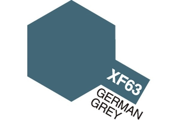 Acrylic Mini XF-63 German Grey in de groep SPORT, VRIJE TIJD & HOBBY / Hobby / Hobbykleuren / Babygyms / Op waterbasis bij TP E-commerce Nordic AB (A05852)