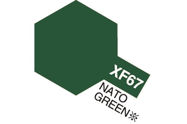Acrylic Mini XF-67 NATO Green in de groep SPORT, VRIJE TIJD & HOBBY / Hobby / Hobbykleuren / Babygyms / Op waterbasis bij TP E-commerce Nordic AB (A05856)