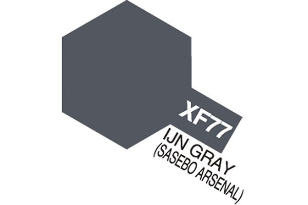 Acrylverf Mini XF-77 IJN Grijs Sasebo in de groep SPORT, VRIJE TIJD & HOBBY / Hobby / Hobbykleuren / Babygyms / Op waterbasis bij TP E-commerce Nordic AB (A05866)
