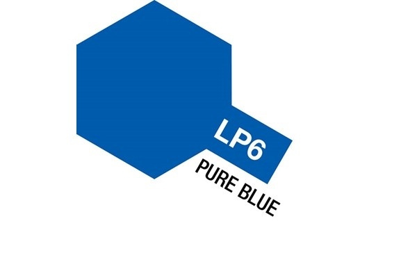 Tamiya Lacquer Paint LP-6 Pure Blue in de groep SPORT, VRIJE TIJD & HOBBY / Hobby / Hobbykleuren / Babygyms / Op verf gebaseerd bij TP E-commerce Nordic AB (A05882)