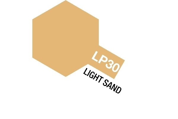 Tamiya Lacquer Paint LP-30 Light Sand in de groep SPORT, VRIJE TIJD & HOBBY / Hobby / Hobbykleuren / Babygyms / Op verf gebaseerd bij TP E-commerce Nordic AB (A05906)