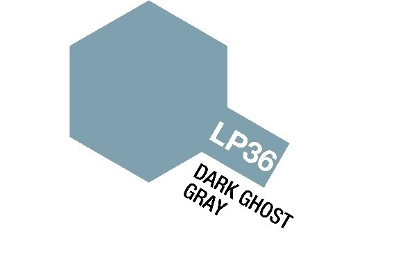 Tamiya Lakverf LP-36 Dark Ghost Gray in de groep SPORT, VRIJE TIJD & HOBBY / Hobby / Hobbykleuren / Babygyms / Op verf gebaseerd bij TP E-commerce Nordic AB (A05912)