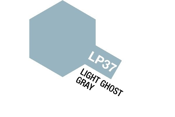 Tamiya Lacquer Paint LP-37 Light Ghost Gray in de groep SPORT, VRIJE TIJD & HOBBY / Hobby / Hobbykleuren / Babygyms / Op verf gebaseerd bij TP E-commerce Nordic AB (A05913)
