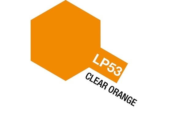Tamiya Lacquer Paint LP-53 Clear Orange in de groep SPORT, VRIJE TIJD & HOBBY / Hobby / Hobbykleuren / Babygyms / Op verf gebaseerd bij TP E-commerce Nordic AB (A05929)