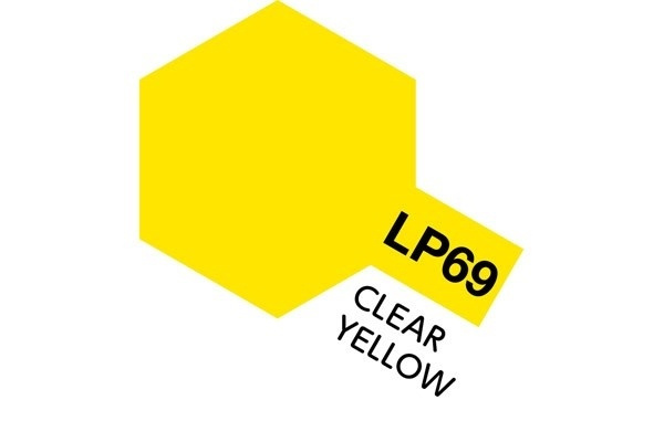 Tamiya Lacquer Paint LP-69 Clear Yellow in de groep SPORT, VRIJE TIJD & HOBBY / Hobby / Hobbykleuren / Babygyms / Op verf gebaseerd bij TP E-commerce Nordic AB (A05948)