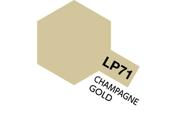 Tamiya Lacquer Paint LP-71 Champagne Gold in de groep SPORT, VRIJE TIJD & HOBBY / Hobby / Hobbykleuren / Babygyms / Op verf gebaseerd bij TP E-commerce Nordic AB (A05951)
