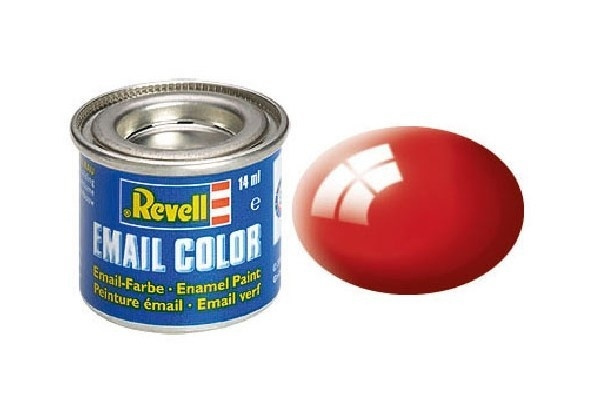 Revell vurig rood, glans, 14ml in de groep SPORT, VRIJE TIJD & HOBBY / Hobby / Hobbykleuren / Babylampen / Oliegebaseerd bij TP E-commerce Nordic AB (A05975)