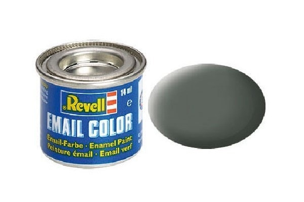 Revell olive grey mat, 14ml in de groep SPORT, VRIJE TIJD & HOBBY / Hobby / Hobbykleuren / Babylampen / Oliegebaseerd bij TP E-commerce Nordic AB (A06000)