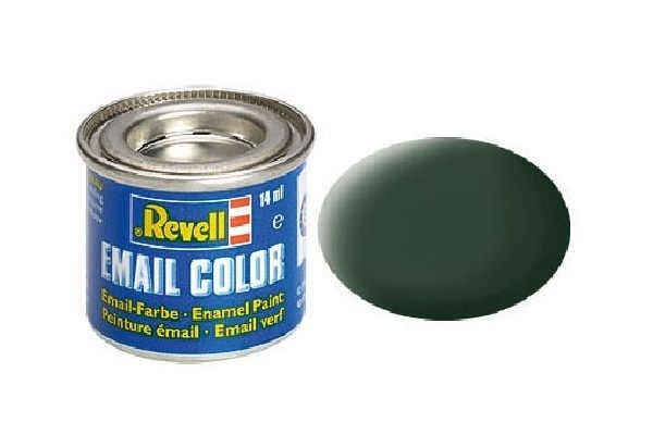 Revell dark green mat RAF, 14ml in de groep SPORT, VRIJE TIJD & HOBBY / Hobby / Hobbykleuren / Babylampen / Oliegebaseerd bij TP E-commerce Nordic AB (A06002)