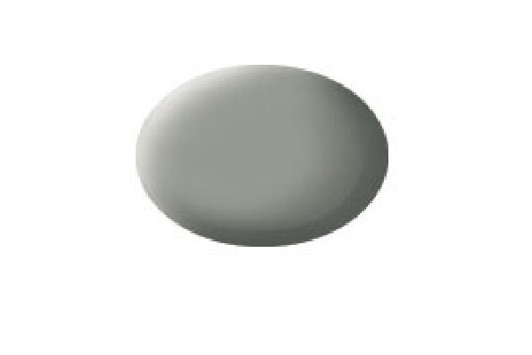 Revell Aqua stone grey mat, 18ml in de groep SPORT, VRIJE TIJD & HOBBY / Hobby / Hobbykleuren / Babylampen / Op waterbasis bij TP E-commerce Nordic AB (A06093)