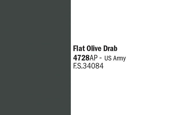 Italeri Flat Olive Drab US Army, 20ml in de groep SPORT, VRIJE TIJD & HOBBY / Hobby / Hobbykleuren / Babylakens / Op waterbasis bij TP E-commerce Nordic AB (A06171)