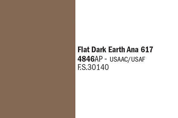 Italeri Flat Dark Earth Ana 617, 20ml in de groep SPORT, VRIJE TIJD & HOBBY / Hobby / Hobbykleuren / Babylakens / Op waterbasis bij TP E-commerce Nordic AB (A06181)