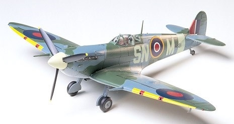 Tamiya 1/48 SPITFIRE MK VB in de groep SPORT, VRIJE TIJD & HOBBY / Hobby / Kunststof modellen / Vliegtuigen/helikopters bij TP E-commerce Nordic AB (A06210)